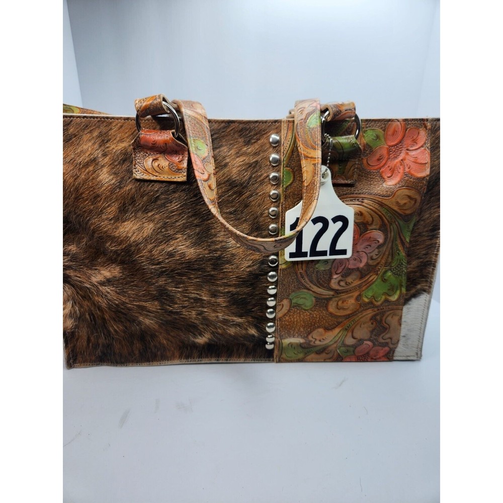 Rare One of a Kind Holy Cow Couture LARGE TOTE Purse NWT
